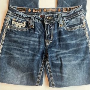 Rock Revival Lauraya Skinny Designer Jeans